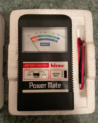 tester batteria 6V e 4,8V
