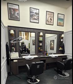 Due postazioni barber shop Sen Martin