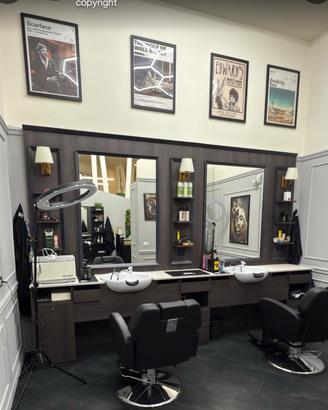 Due postazioni barber shop Sen Martin