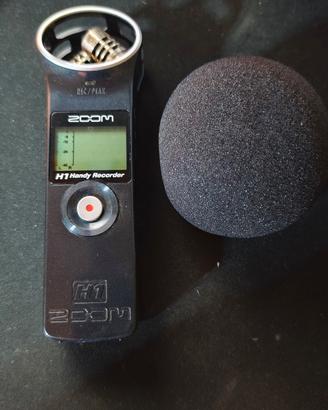 ZOOM H1 XLR REGISTRATORE PALMARE STEREO DIGITALE