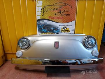 Musetto Fiat 500 grigio argento