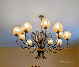 lampadario vintage anni 50-60