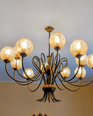 lampadario vintage anni 50-60