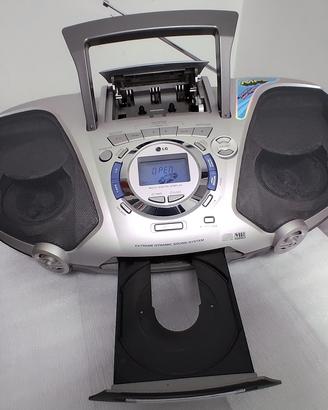 LG Radioregistratore CD Cassette + telecomando