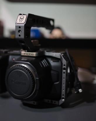 Blackmagic Pocket Cinema Camera 6K + Cage Tilta