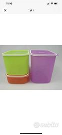 Set tre pz fluo tutto fresco tupperware