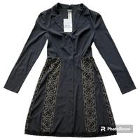 La Perla Abito Corto Nero in Seta Prototipo