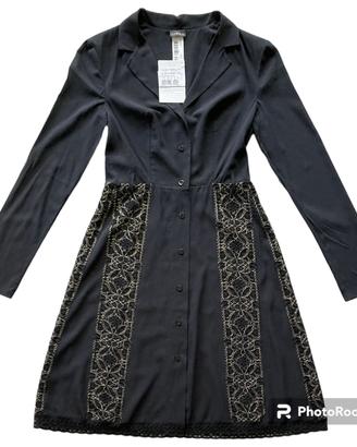 La Perla Abito Corto Nero in Seta Prototipo