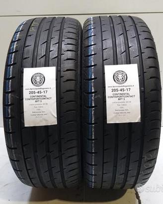 2 gomme 205 45 17 continental a29158