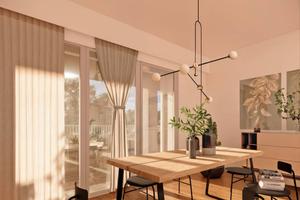 Appartamento di 107 m² con 3 locali e box auto a M