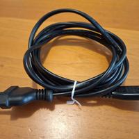 Cavo di alimentazione IEC-320-C7 e eurospina CEE 7