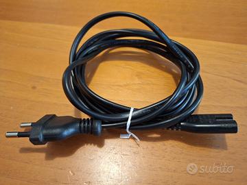 Cavo di alimentazione IEC-320-C7 e eurospina CEE 7