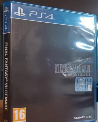 Final Fantasy VII Remake (Ps4)