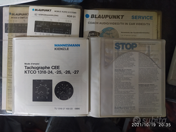 Manuali autobus vintage