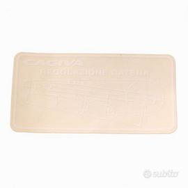 Adesivo regolazione catena MV Augusta 800066292