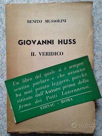Libro Giovanni Huss Mussolini