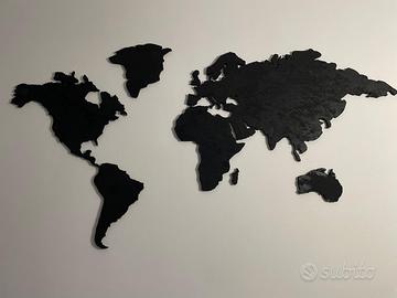 Cartina geografica da muro