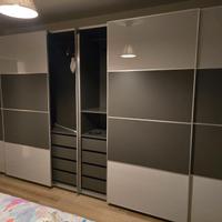 Doppio Armadio IKEA PAX 200x236cm. Ante scorrevoli