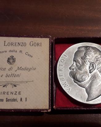 medaglia commemorativa Umberto I
