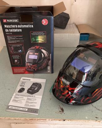 Maschera automatics per saldatore