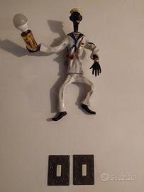 Portalampada da Muro Vintage a Forma di Marinaio