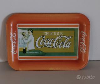Vassoio Coca-Cola vintage Coke Brand Tray 1989