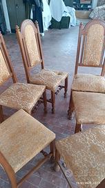 Sedie legno massello