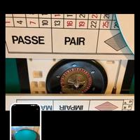 tavolo poker professionale vintage
