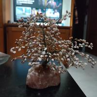 Alberello in quarzo rosa 