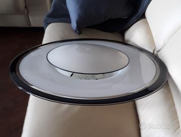 grande lampadario vetro modernariato design