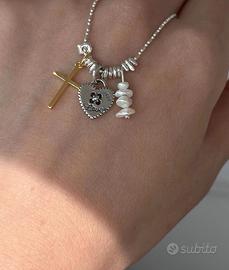 Collana con croce