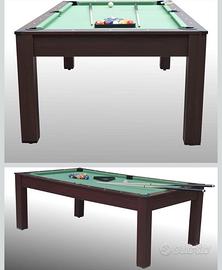 Tavolo Biliardo Ping Pong e da Pranzo 184x92