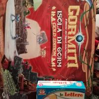 Costruzioni, isola Gormiti, tessere alfabeto,pista