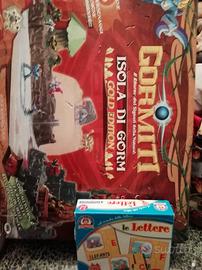 Costruzioni, isola Gormiti, tessere alfabeto,pista