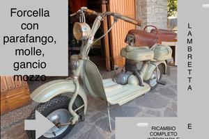 FORCELLA LAMBRETTA MODELLO E 1953