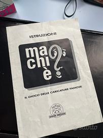 Ma chi è - Gioco delle caricature