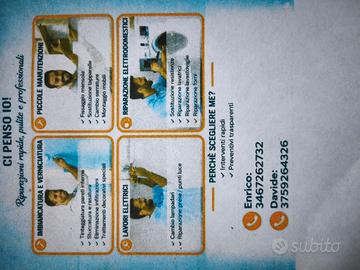 Servizio riparazione e pitture