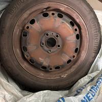 Tre cerchi in ferro WV Polo 6R da 15 p.