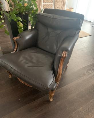 Poltrona pelle