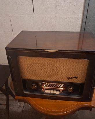 Giradischi radio funzionante del 1954