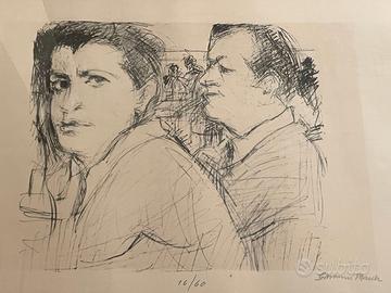 quadro litografia - GIOVANNI MARCH