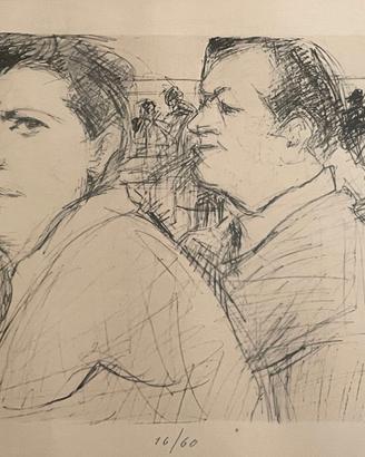 quadro litografia - GIOVANNI MARCH