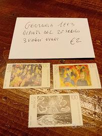 Francobolli nuovi della Germania 