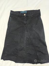Gonna jeans midi Elisabetta Franchi