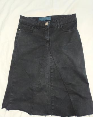 Gonna jeans midi Elisabetta Franchi