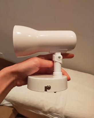 Set faretti luci direzionabili bianchi + lampadine