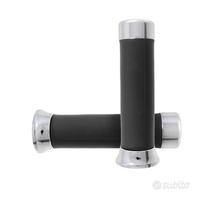 coppia manopole nere compatibili vespa px pe