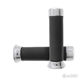 coppia manopole nere compatibili vespa px pe