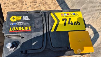batteria auto 640A 74ah