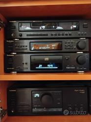 Impianto Hi-Fi Technics X902 completo + casse SB-C  			